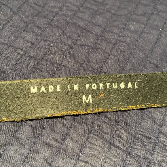 Fly London Susie Mustard Crackle Belt - Picture 3 of 5